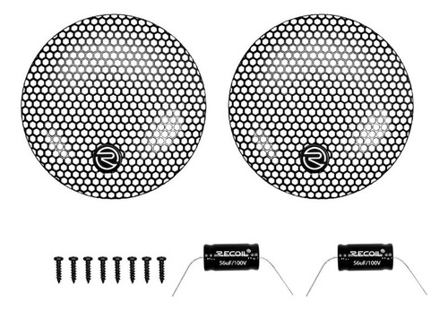 Par Parlantes Recoil Medios 3,5 Pulgadas 30w Rms 4 Ohms
