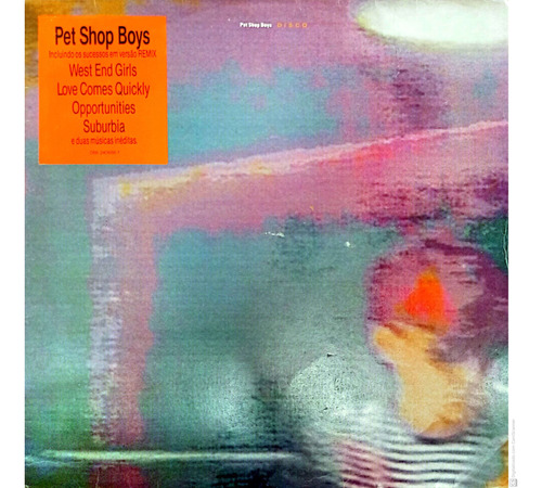 Vinil (lp) Pet Shop Boys -1989 Pet  Shop Boys