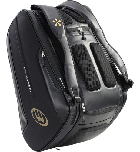 Bolso Paletero Bullpadel Bpp25012 Hack Premier Negro Paquito Negro