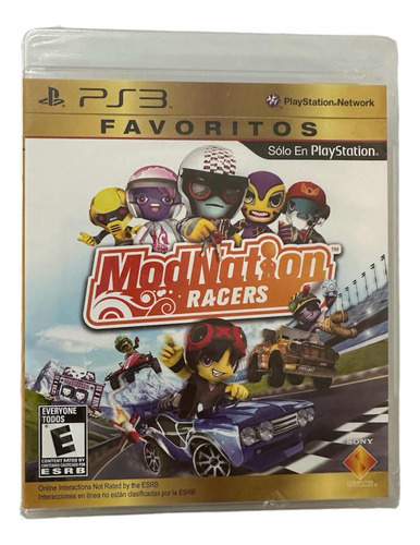 Modnation Racers Sellado Playstation 3