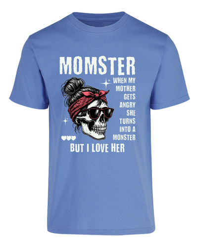 Playera Hombre Día De Las Madres - Momster - Mamá