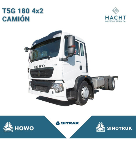 Sinotruk T5g 180 4x2 Camión Chasis Cabina