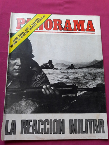Revista Panorama Nº 233 - Año 1971 - Reacción Militar - Fmi 