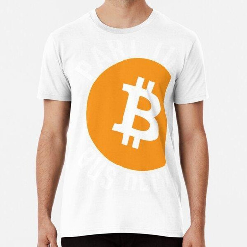 Remera Conductor De Autobús Bitcoin Algodon Premium