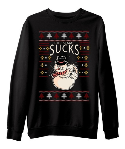 Sudadera Sueter La Navidad Apesta Ugly Sweater Unisex