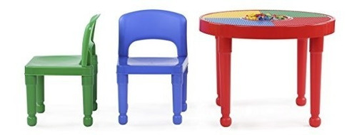 Totors Kids 2-en-1 Plastic-lego-activity Activity Table Y 2