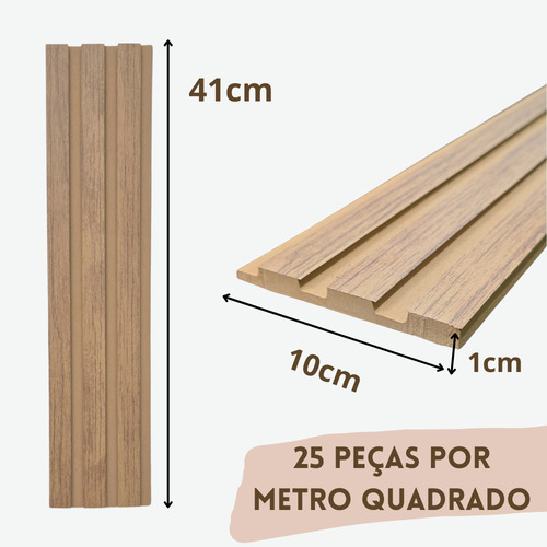 Revestimento De Parede Adesivo Autocolante Fácil 3 M2 Cor Marrom-claro