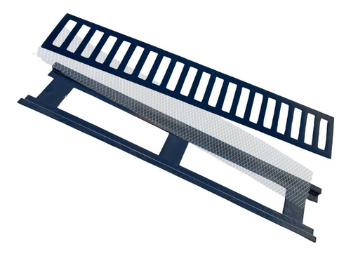 Kit 2 Ralo Linear 10x100 Cm Grelha Aluminio (modular 50cm)
