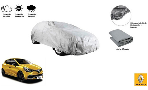 Forro Funda Cubreauto Afelpada Renault Clio Rs 2020