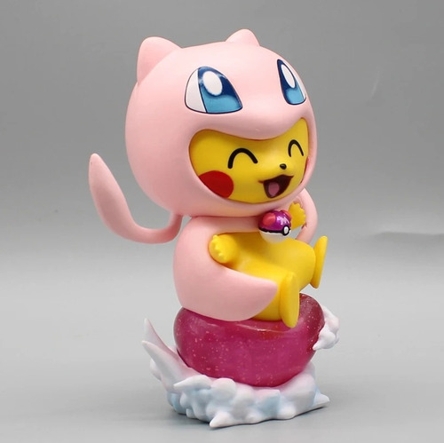 Figura Anime Coleccion Pokemon Gk Pikachu Mew Cosplay