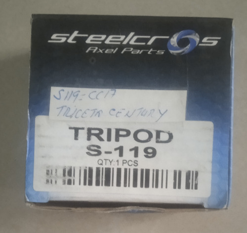 Triceta Century 32 Estrias Dado 36 Milímetros. Steelcros. 