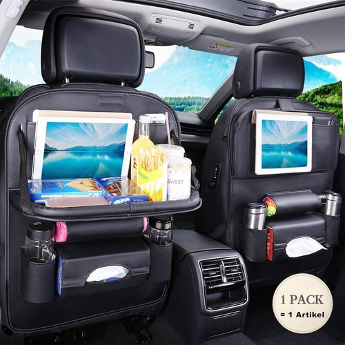 Imagen 2 de 6 de Jiadi Si - Protector De Asiento De Automovil + Organizador D