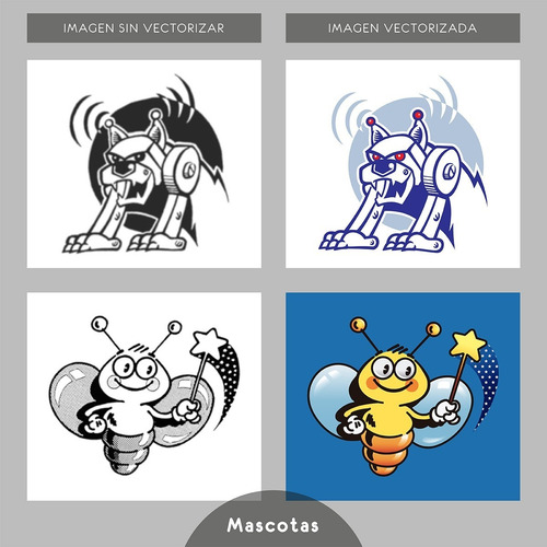 Imagen 6 de 8 de Vectorizo Tu Diseño / Servicio De Vectorización