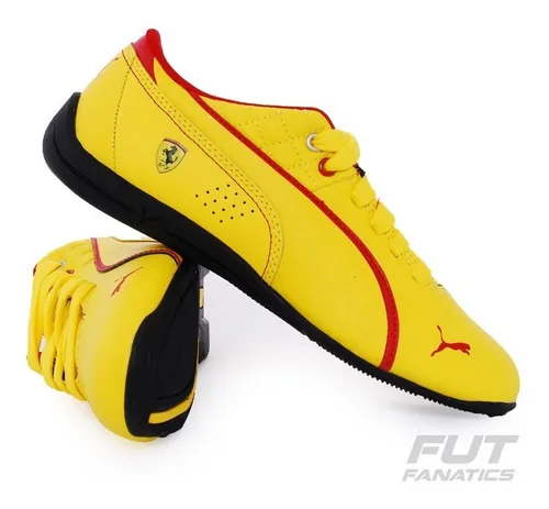 T nis Puma Drift Cat 6 L Scuderia Ferrari Amarelo Frete gr tis