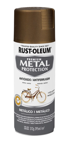 Aerosol Metal Protection Metálico Latón Antiguo 312g