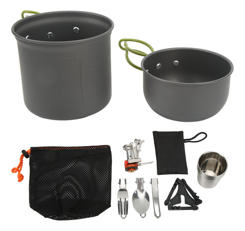 Juego De Utensilios De Cocina Para Acampar, Multifuncional,