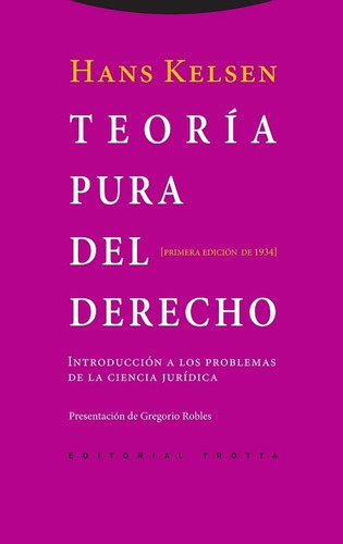 Teoria Pura Del Derecho - Kelsen,hans