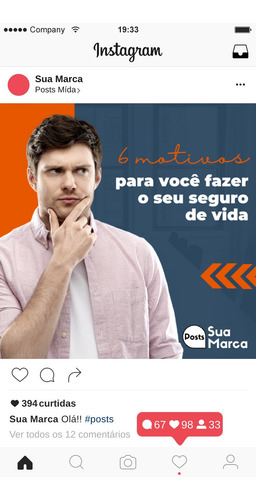Imagem 10 de 10 de Posts Prontos E Profissionais Para O Seu Négocio