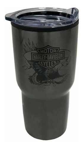 Harley-davidson Legendary Eagle Taza De Viaje De Acero Inoxi