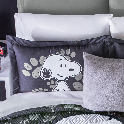 Funda Snoopy Black Estandar