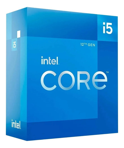 Microprocesador Intel Core I5 12400 S1700 12va Gen Alderlake