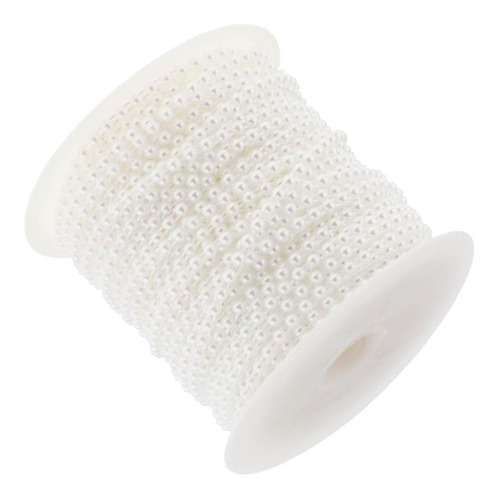 Perlas De Media Cadena De Perlas Blanco