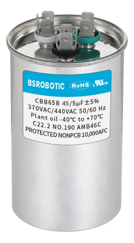 Condensador De Ca Cbb65b De Grado Industrial Para Hvac - 45u