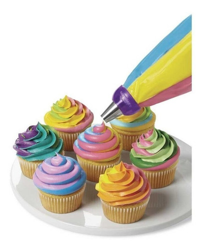 Imagen 1 de 7 de Acople Pico Multicolor Reposteria Wilton Titanweb