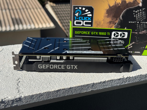 Gtx 1660 Ti 6gb Galax 1-click Oc (Usado)