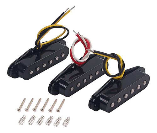 1 / 3 Piezas Alnico 5 Alnico Pickup Sss Para Guitarra St