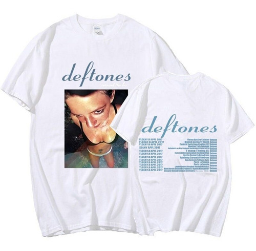 Camiseta De Concierto Deftones Around The Fur Tour Band Punk