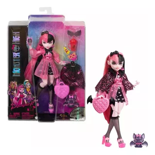 Monster High Draculaura Muñeca Con Accesorios Mattel