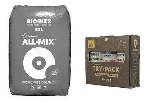 Sustrato Profesional All Mix Biobizz + Try Pack Indoor