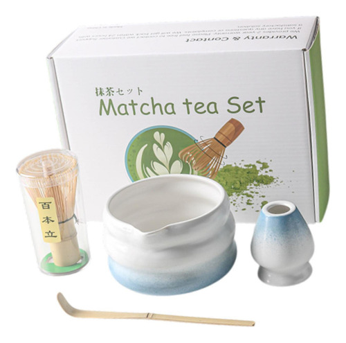 Matcha Watch And Bowl Idea De Regalo Única Gradiente Azul