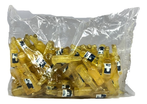 Botellitas Cerveza Corona Miniatura 2.5 Cm Maqueta 100 Pz.
