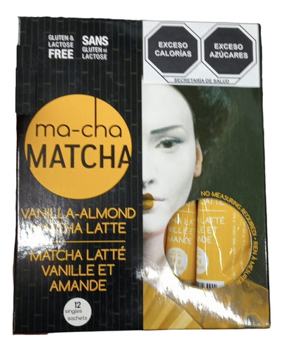 Macha Matcha Vanilla Almond 30g Te Verde