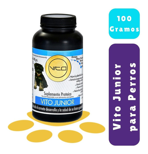 Vito Junior. 100 Gr. Suplemento Proteico Mineral - Cachorros