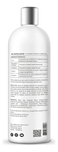 Aspidpro Gel Corporal Exfoliante Humectante 500g Spascience