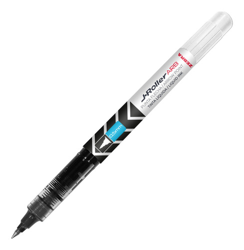 Bolígrafo Zebra J-roller Arb 0.5 Mm Blíster 1 Pieza Blanco Negro