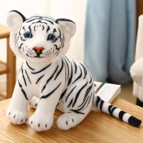 Muñeco De Peluche De Tigre Niños, Juguete De Simulación 27cm