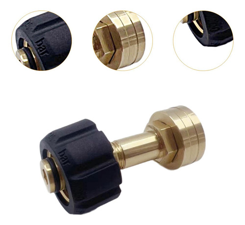 Adaptador De Lavadora A Presión Adaptador Conector De Agua