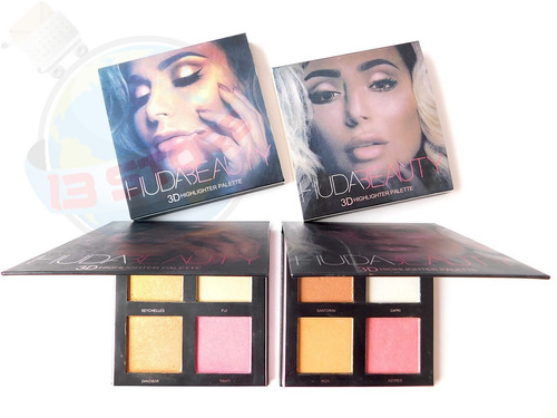 Huda Beauty Highlighter Paleta Iluminadores 2 Estilos Promo