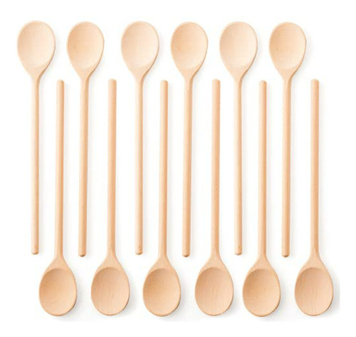 Cucharas De Cocina De Madera De 12  - Mr. Woodware