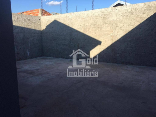 Casa Com 2 Dormitórios Para Alugar, 160 M² Por R$ 900/mês - Jardim Cristo Redentor - Ribeirão Preto/sp - Ca1228