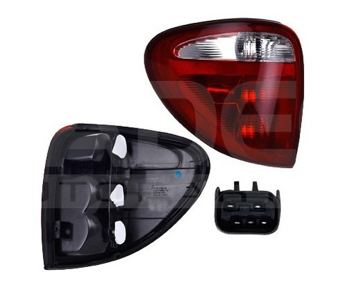 Par Calavera Voyager Caravan 2001 2002 2003 P/3 Focos Depo
