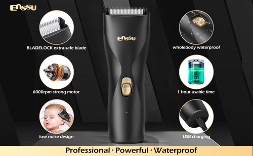 All-in® Barbeador Eletrico Aparador De Pelos Barba Homen Aparelho de barbear Shaver a prova da agua Cabelos Presente