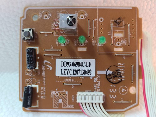 Tarjeta Display Para Minisplit Samsung Db93-06984c