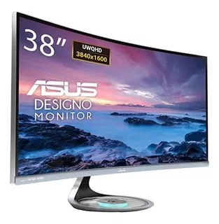 Monitor Asus Designo Curve Mx38vc 37.5 Uwqhd Ips Eye Care Qi