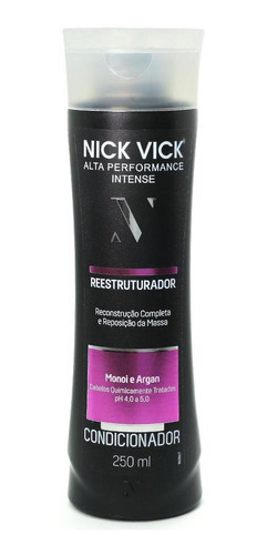 Condicionador Nick Vick Alta Performance Reestruturador