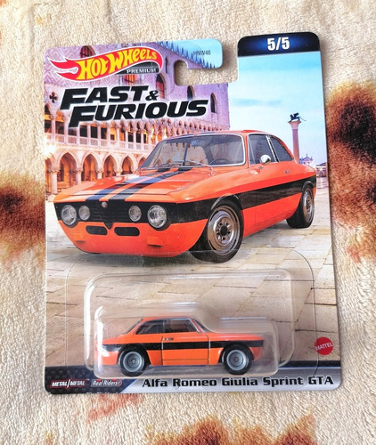 Hot Wheels Alfa Romeo Rápido Y Furioso 